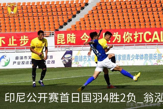 印尼公开赛首日国羽4胜2负 翁泓阳何冰娇逆转晋级