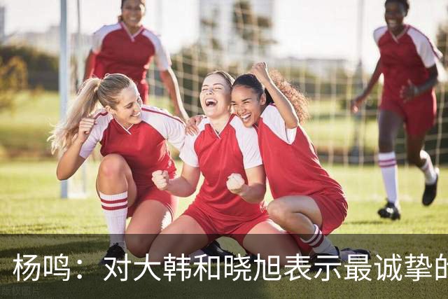 杨鸣：对大韩和晓旭表示最诚挚的感谢和尊重